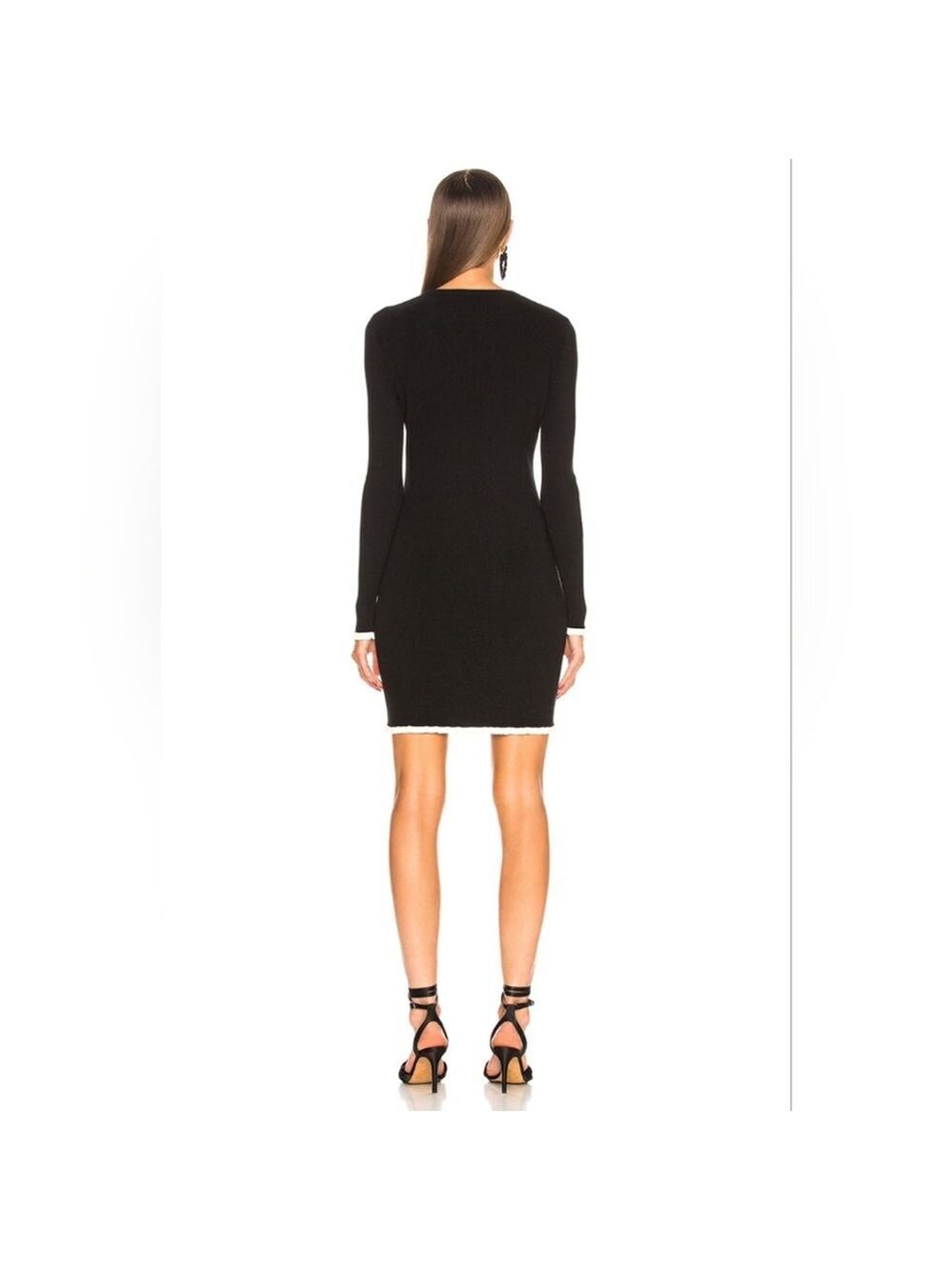 Equipment | Fifi Ruffle Trim Rib Dress - Picture 2 of 10